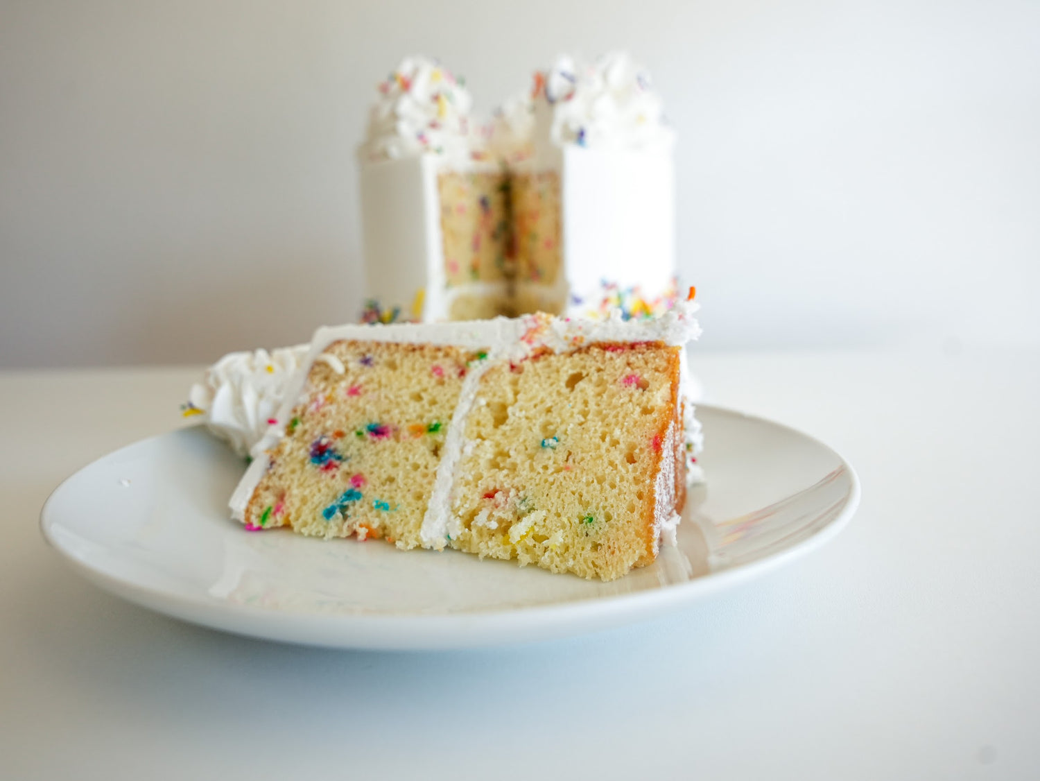 Dessert Style Confetti Cake