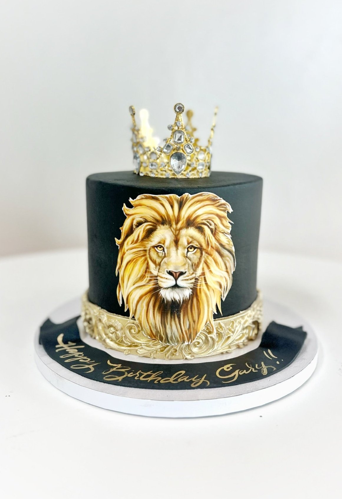 Edible Image Lion Cake