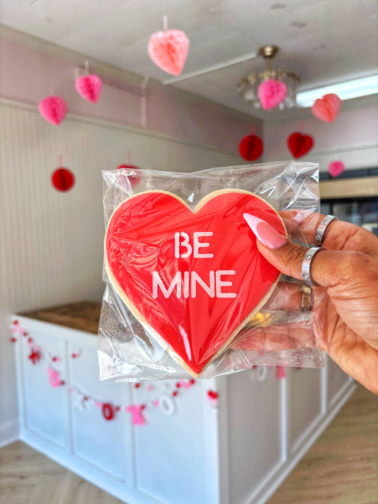 Conversation Heart Cookies