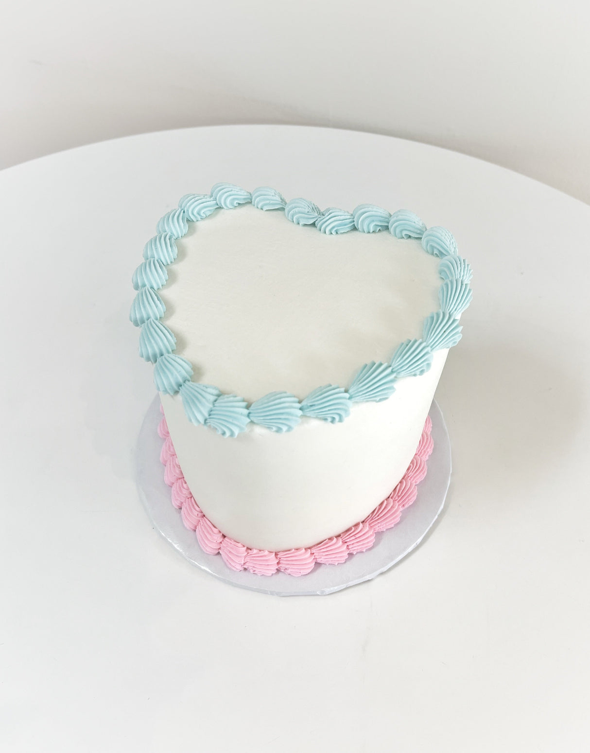 Simple Gender Reveal Heart
