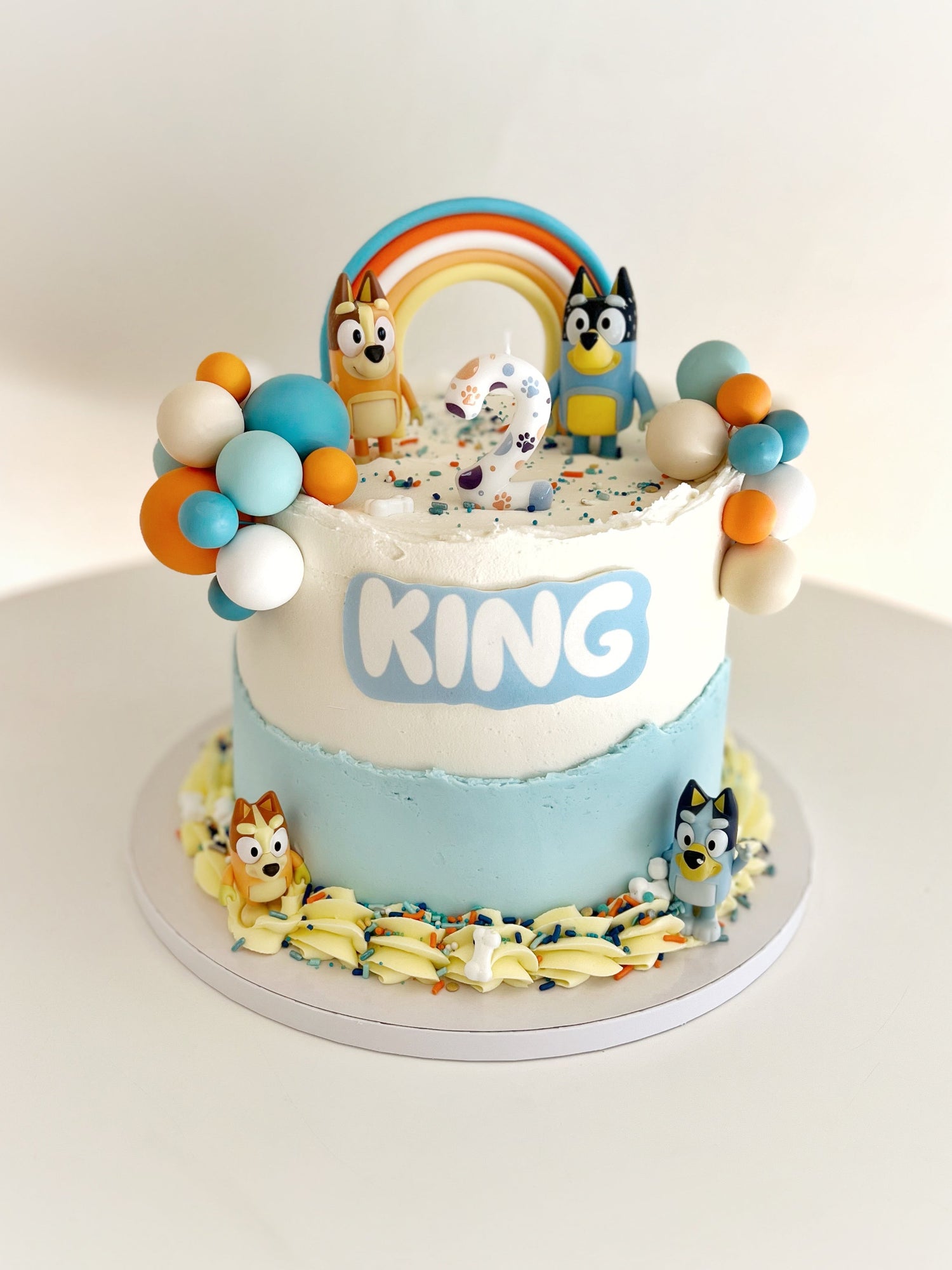 Bluey Cake