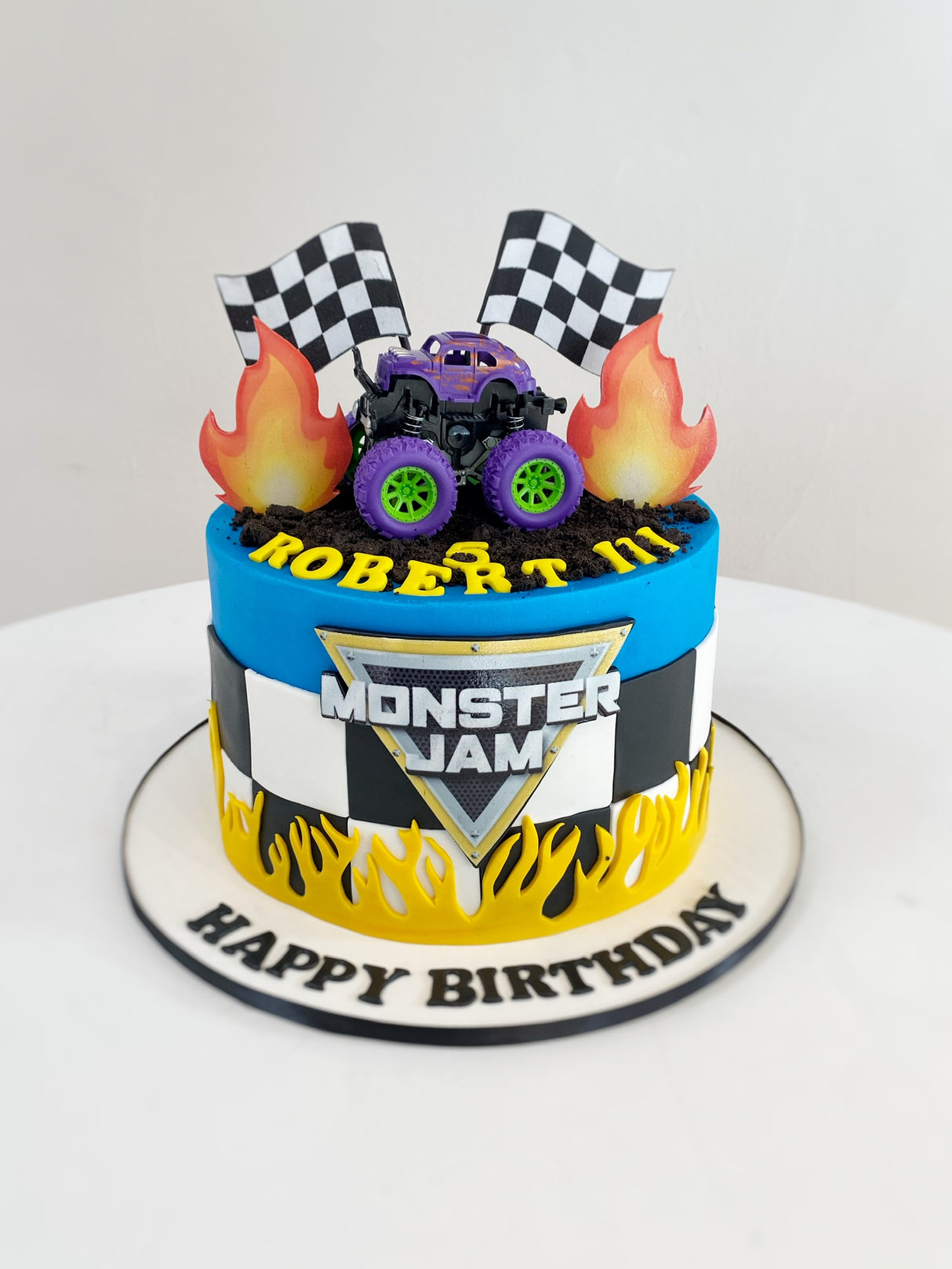 Monster Jam Cake