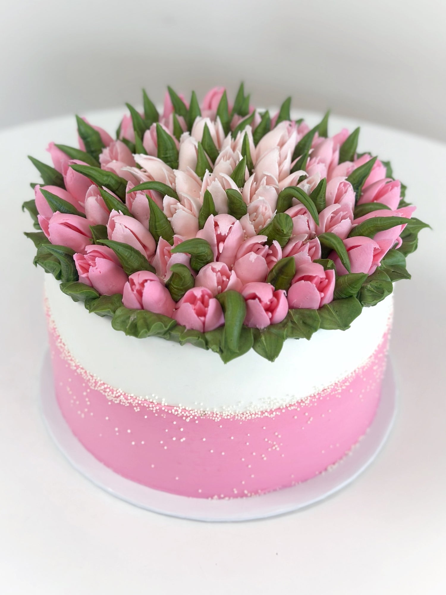 Buttercream Tulip Cake