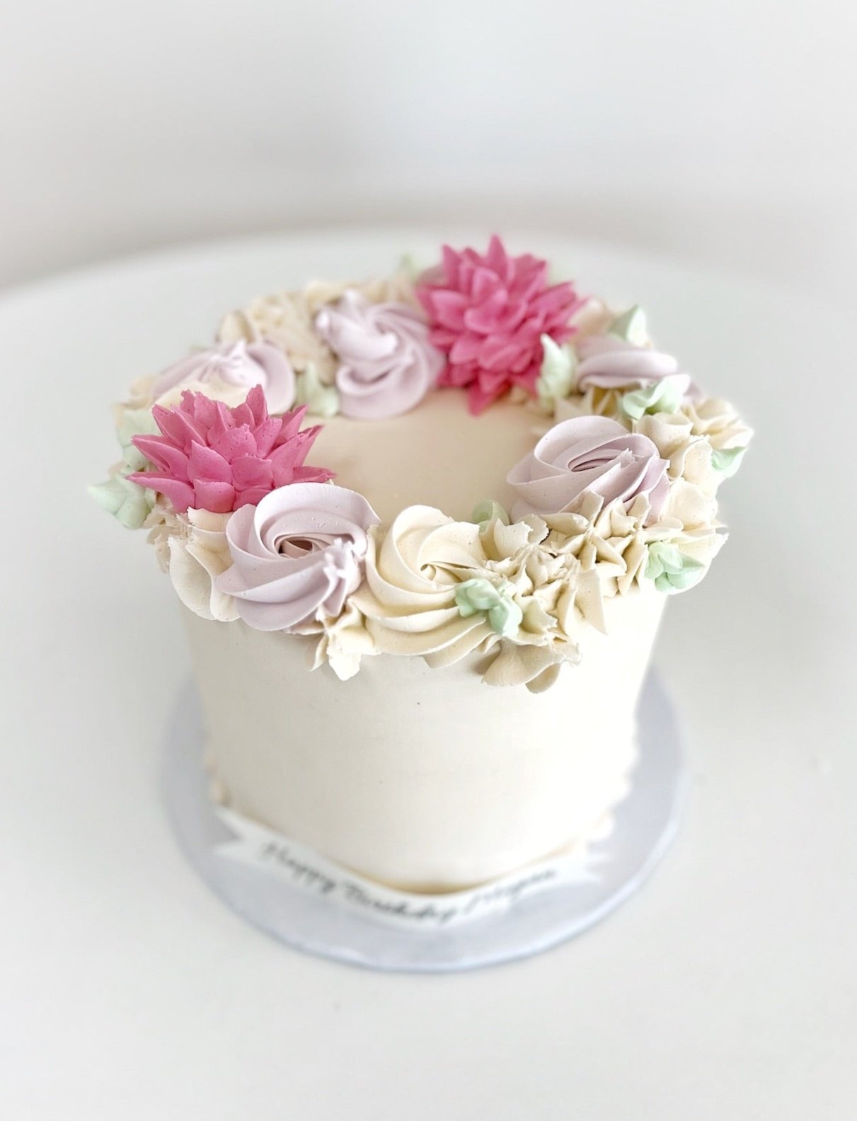 Buttercream Succulent Cake