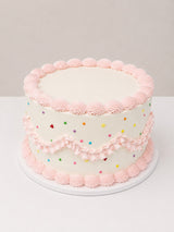 Lambeth Cake with Sprinkles