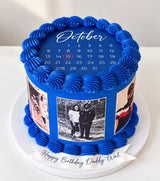 Calendar Cake with Images