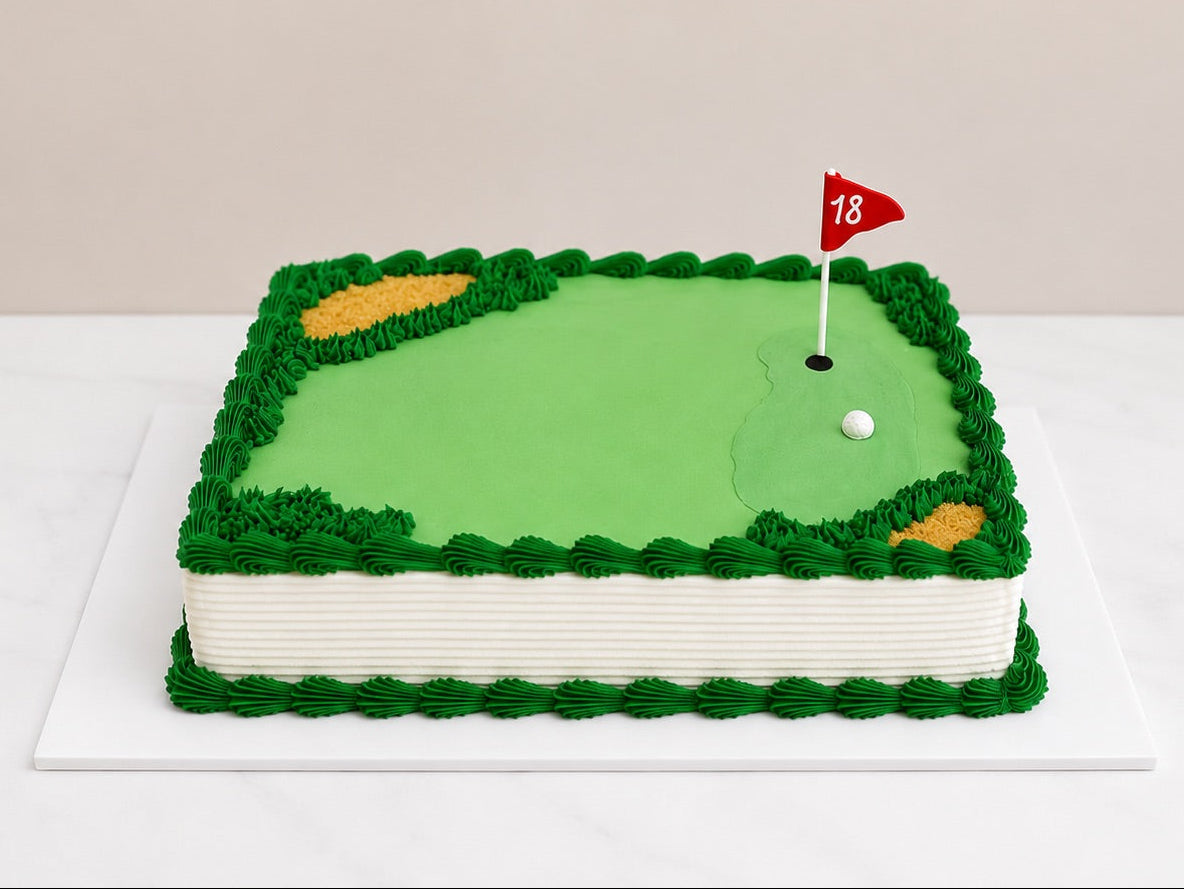 Golf Sheet Cake