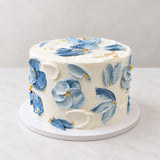 Palette Floral with Gold Leaf