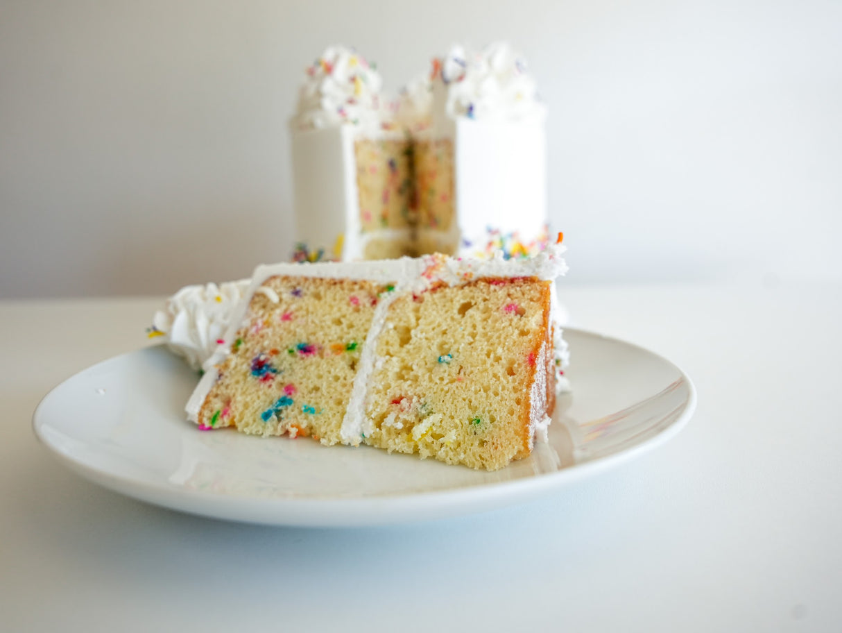 Dessert Style Confetti Cake