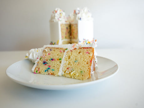 Dessert Style Confetti Cake