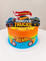 Hot Wheels Cake