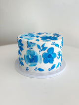 Customized Cake (Mediterranean Pallet Knife Design)