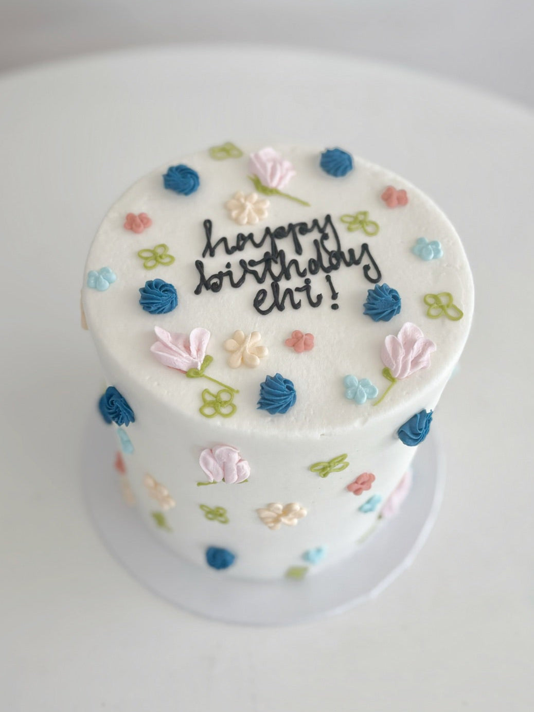 Buttercream Floral Cake