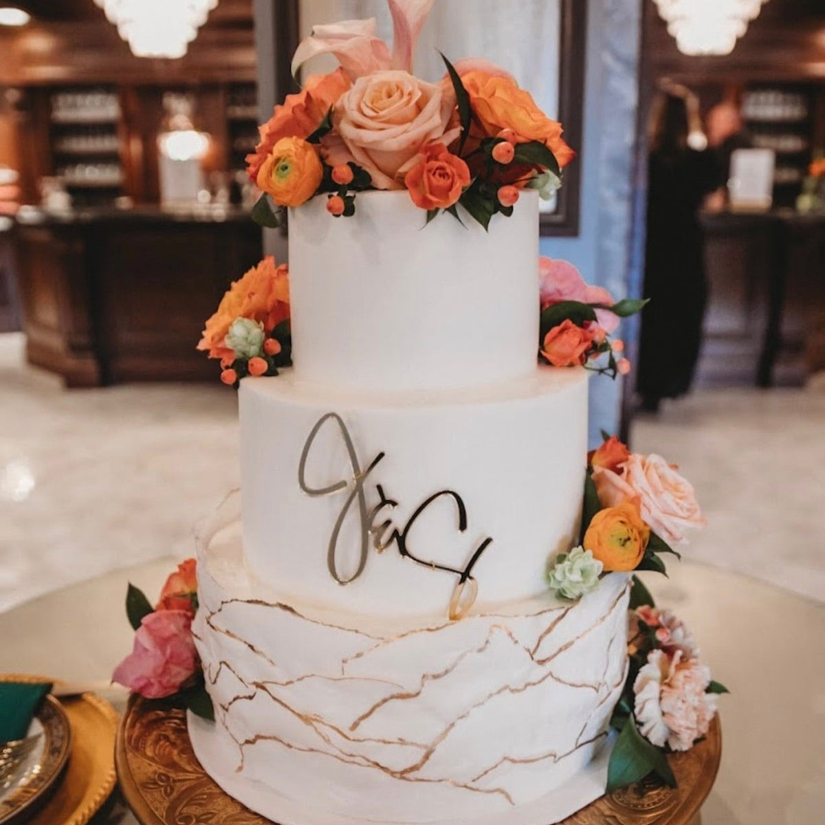 Customize Your Wedding Cake (Base Design Concept WC-1004) – Confection ...