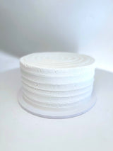 Basic Cake (Wide Rigid Textured Design with Buttercream)