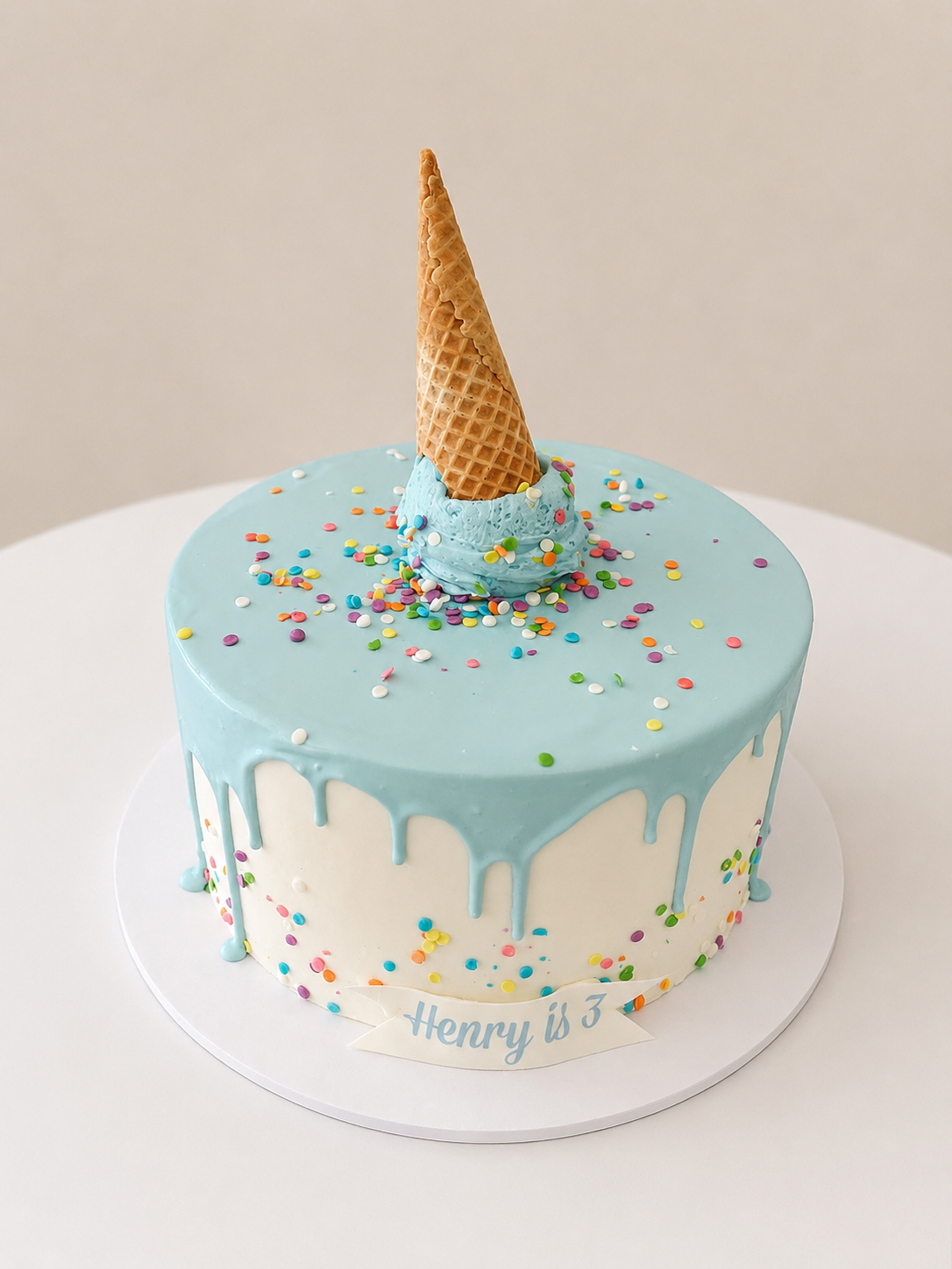 Ice cream Scoop Cake