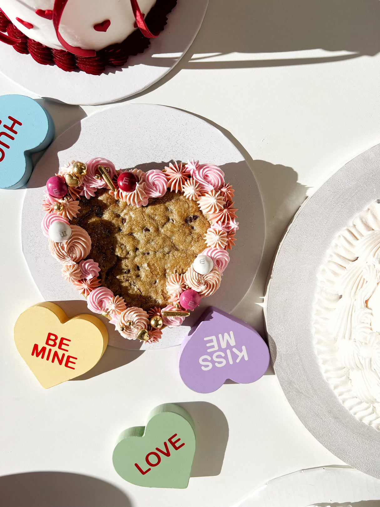 Valentine's Day Cookie Cake