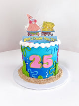 "What's funnier than 24?" SpongeBob Cake