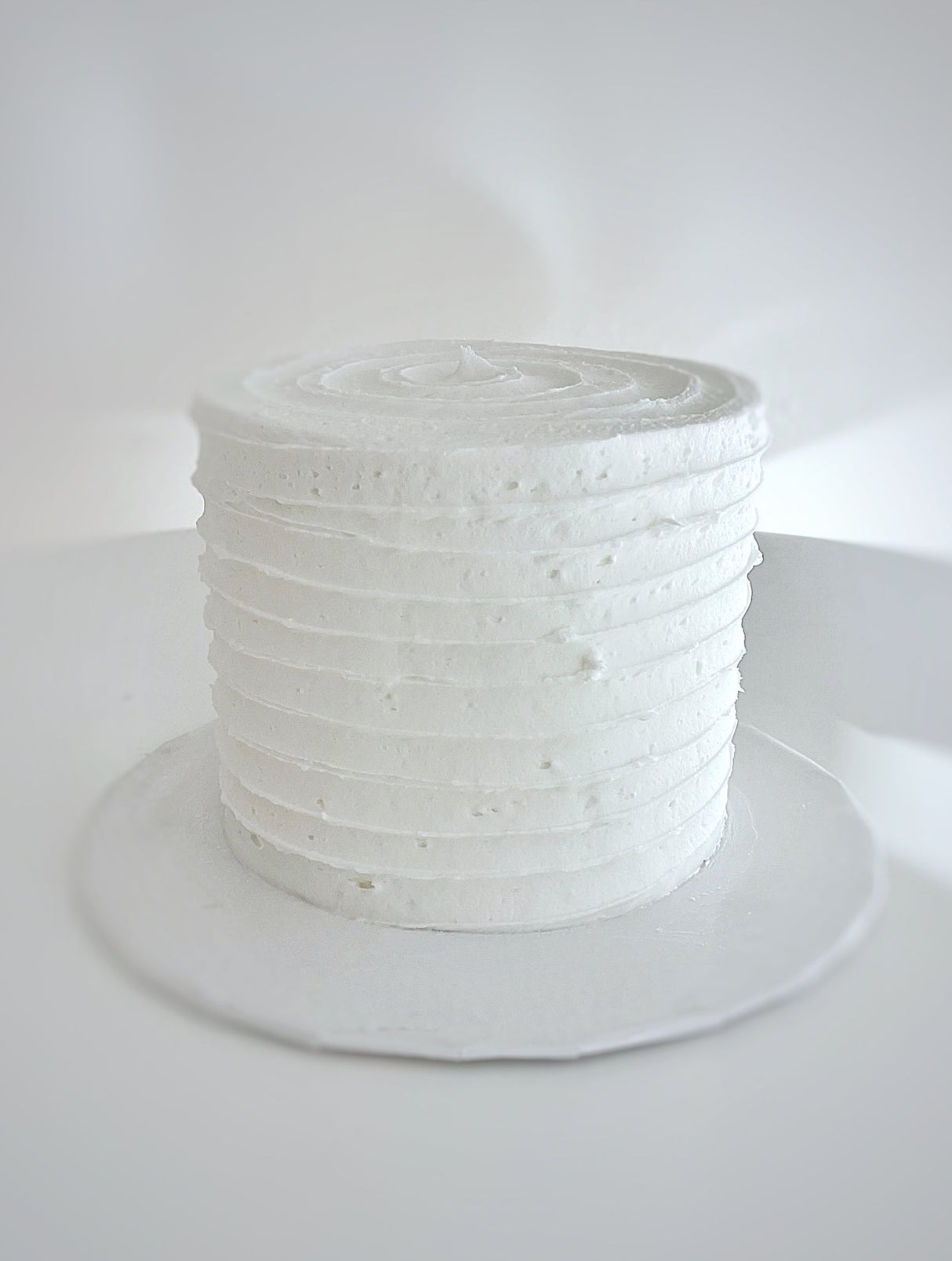 Quick Cake (Thin Rigid Textured Design with Buttercream)