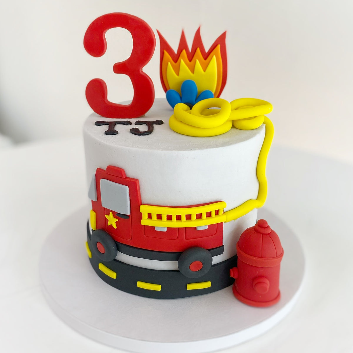 Fire Truck Cake – Confection Perfection