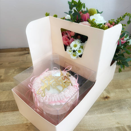 Mother's Day Cake & Large Bouquet Bundle