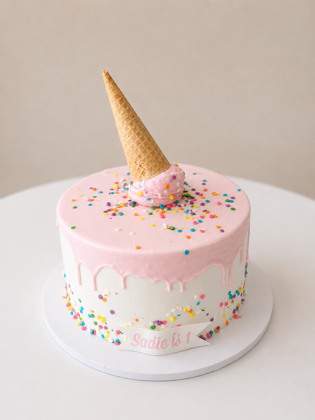 Ice cream Scoop Cake