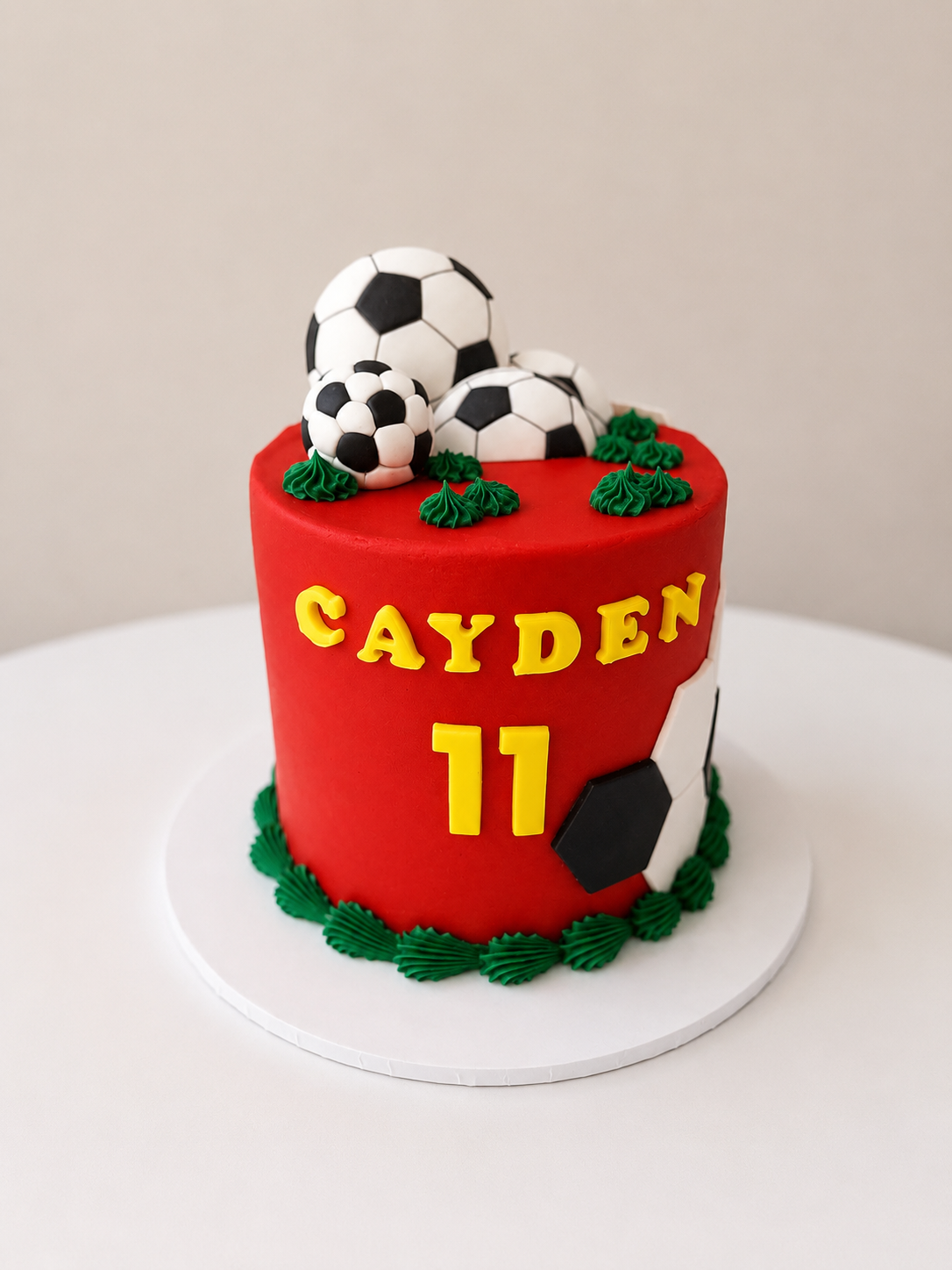 Soccer Cake