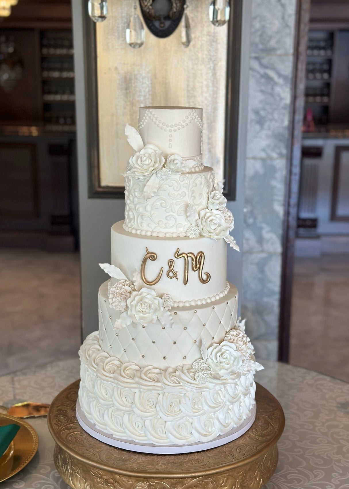 Customize Your Wedding Cake (Base Design Concept WC-1030)