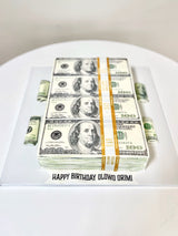 Customized Cake (Million Dollar Sheet Cake Design with Buttercream, Edible Image, and Fondant Accents)