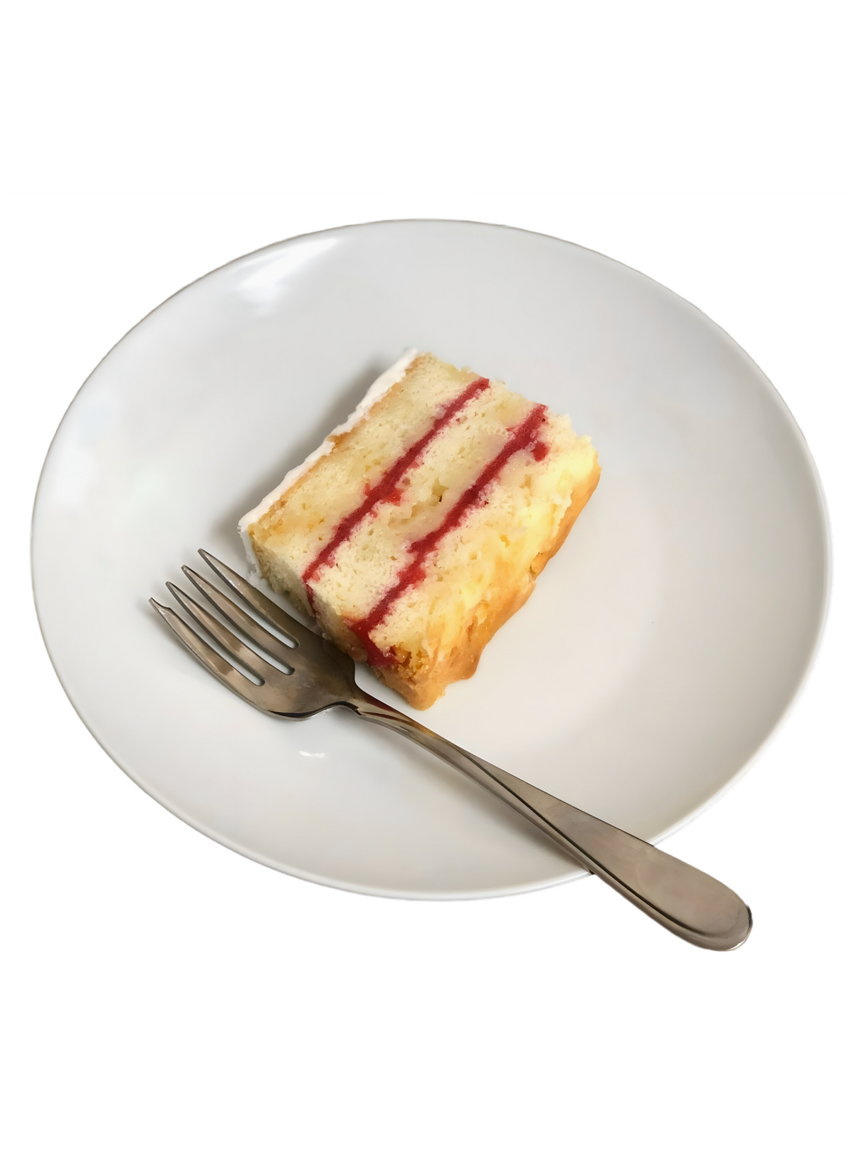 White Chocolate Cake with Strawberry Filling – Sample 110