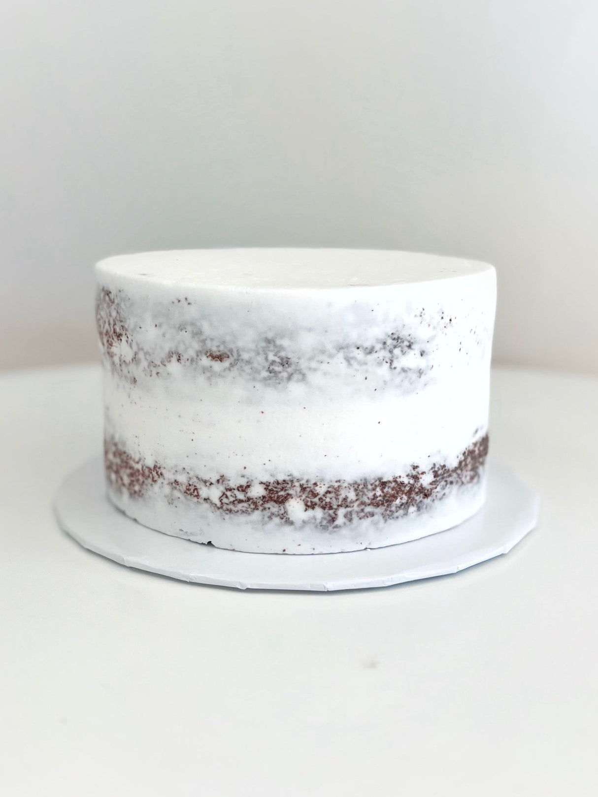 Quick Cake (Naked Textured Design with Buttercream)