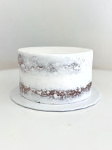 Quick Cake (Naked Textured Design with Buttercream)