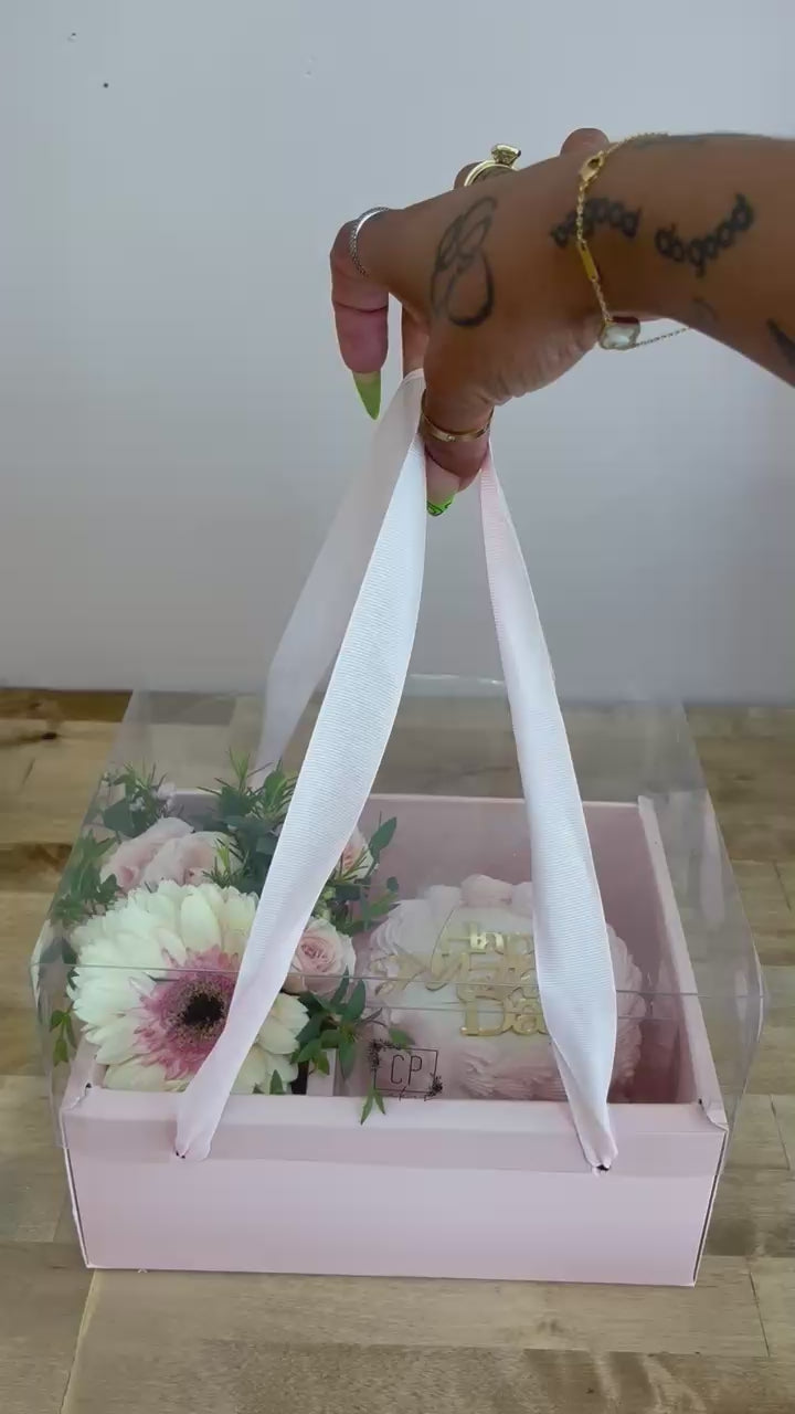 Mother's Day Cake & Small Bouquet Bundle